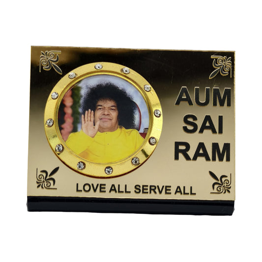 Sai Baba Acrylic Text Stand