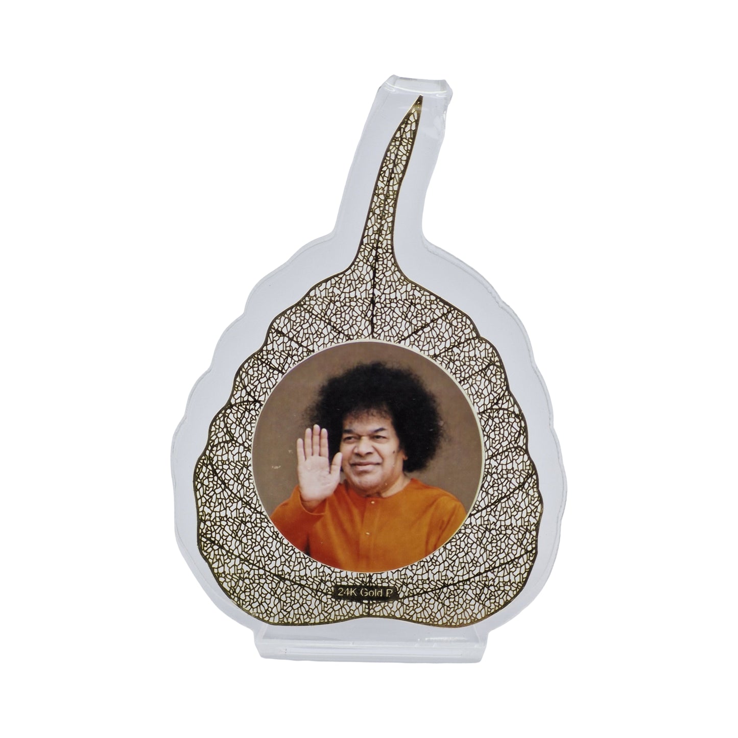 Golden Leaf Sai Baba Stand
