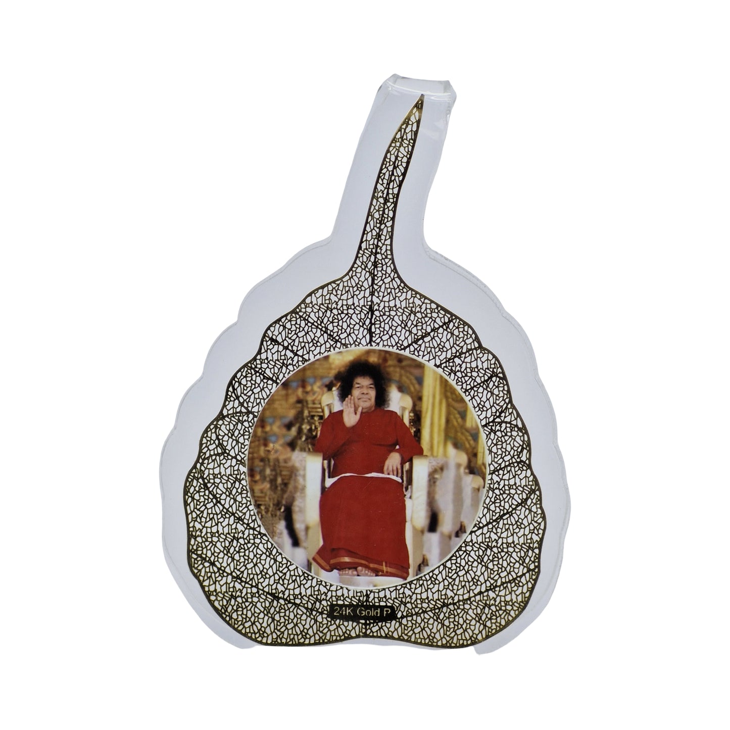 Golden Leaf Sai Baba Stand