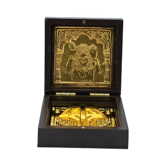 Gold Plated Pooja Box
