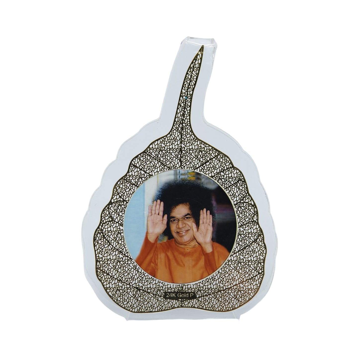 Golden Leaf Sai Baba Stand